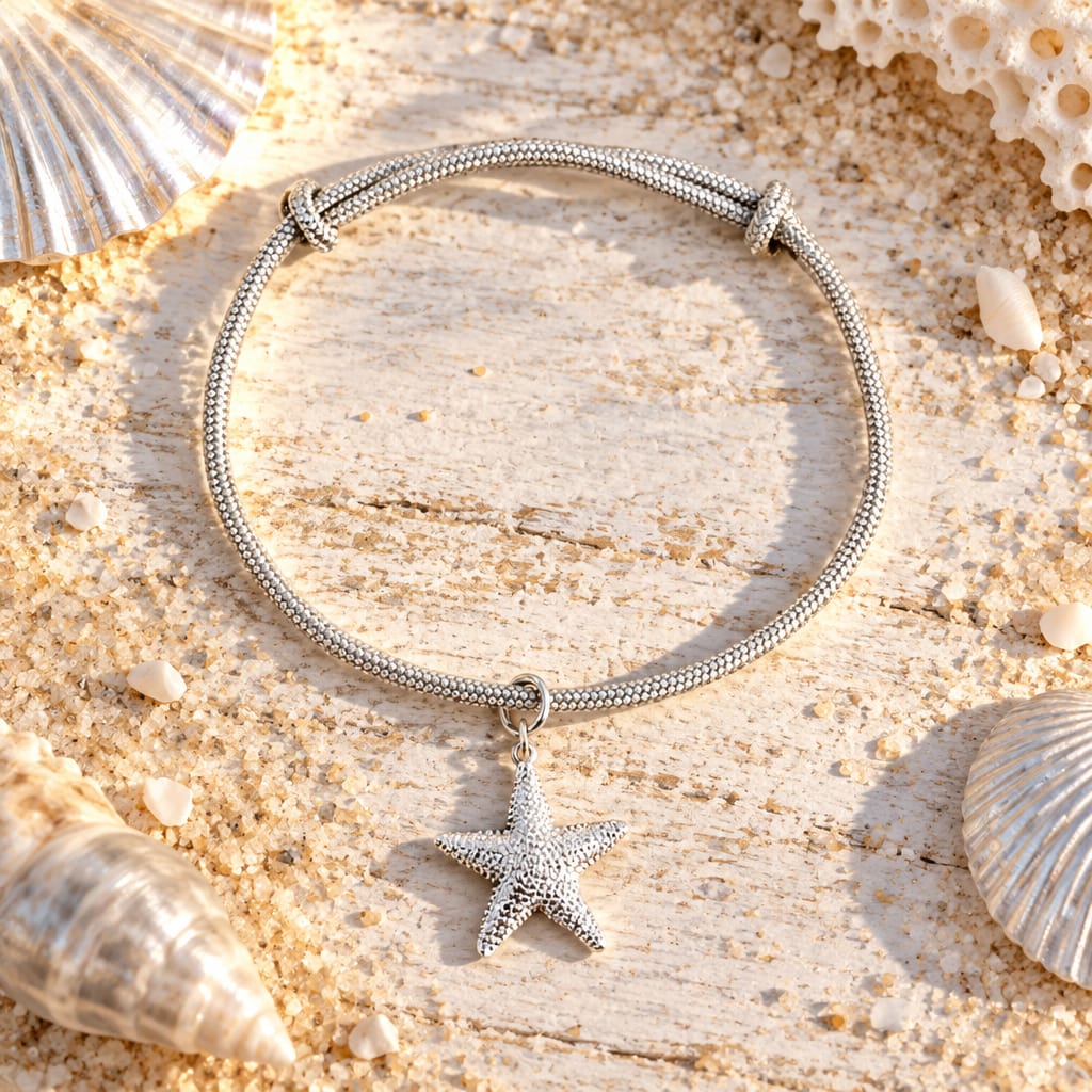 Starfish Cord Bracelet