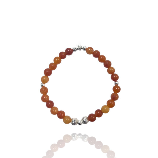 Sunstone Orange Bracelet