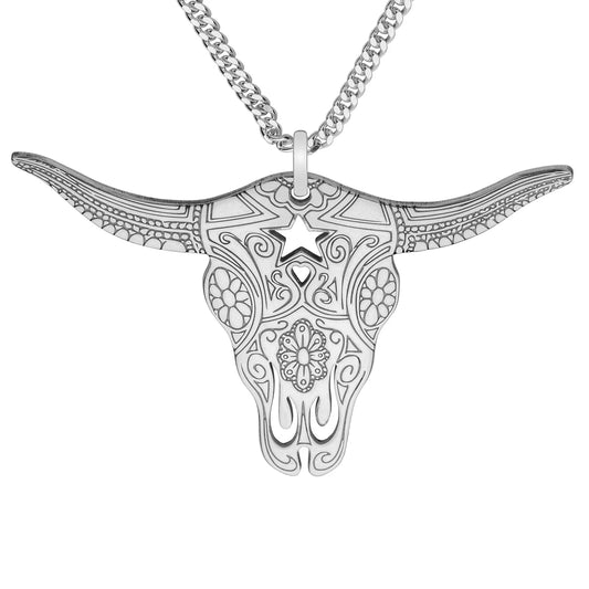 Texas Longhorn Necklace