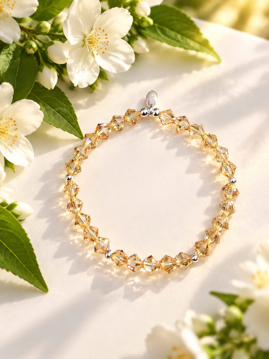 Honey Crystal Bracelet