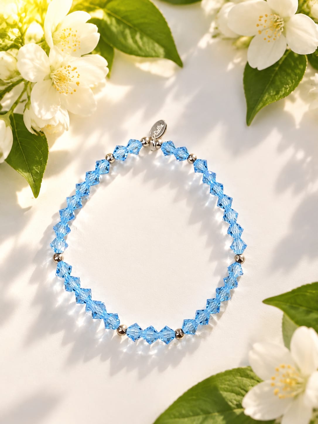 Aqua Crystal Bracelet