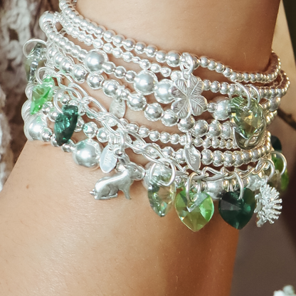 Enchanted Forest Crystal Bracelet