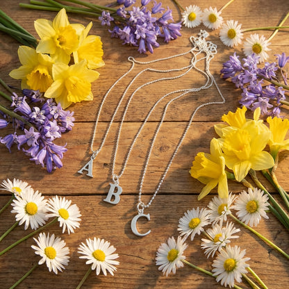 Alphabet Initial Necklace