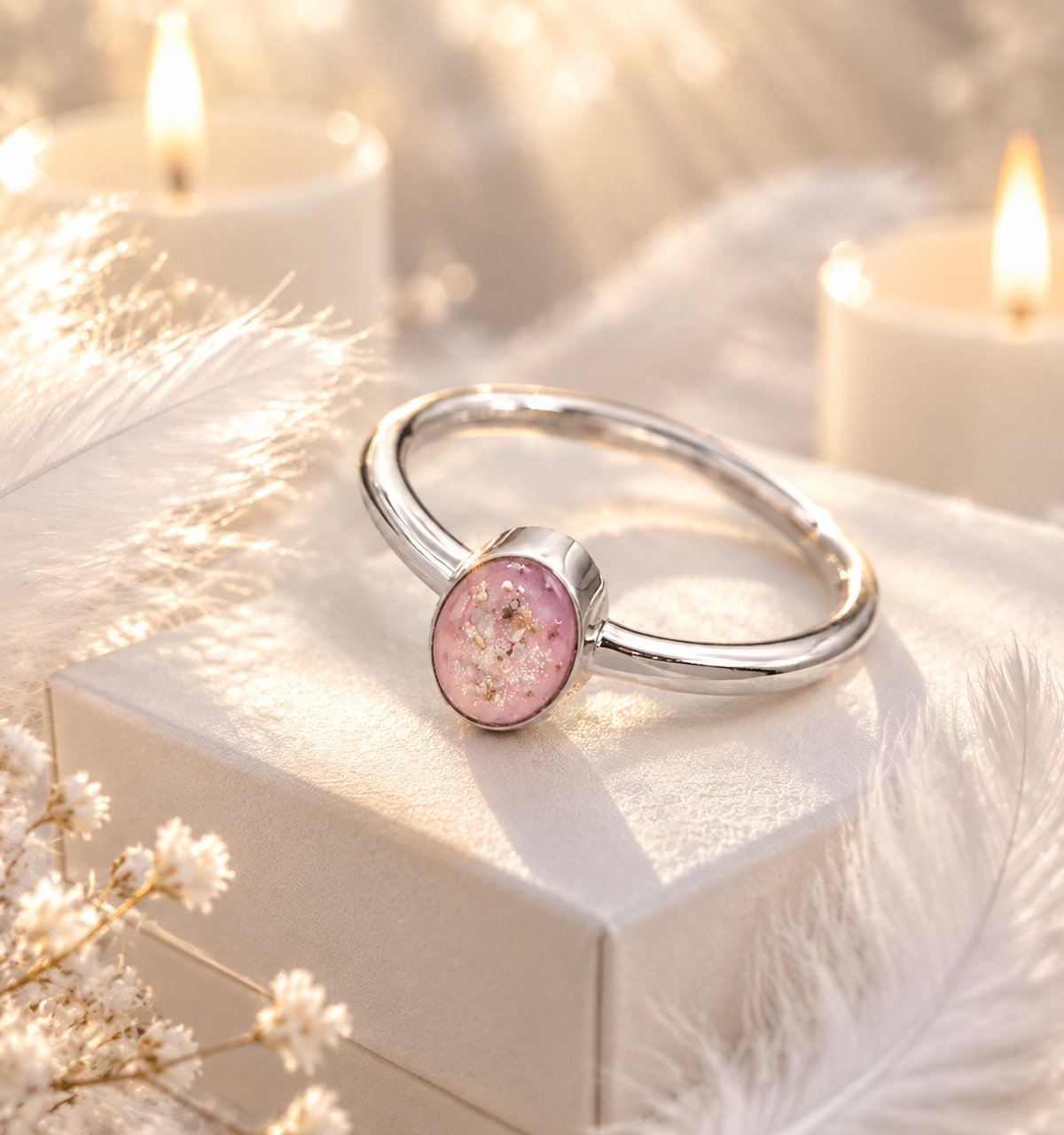 Oval Ashes Ring