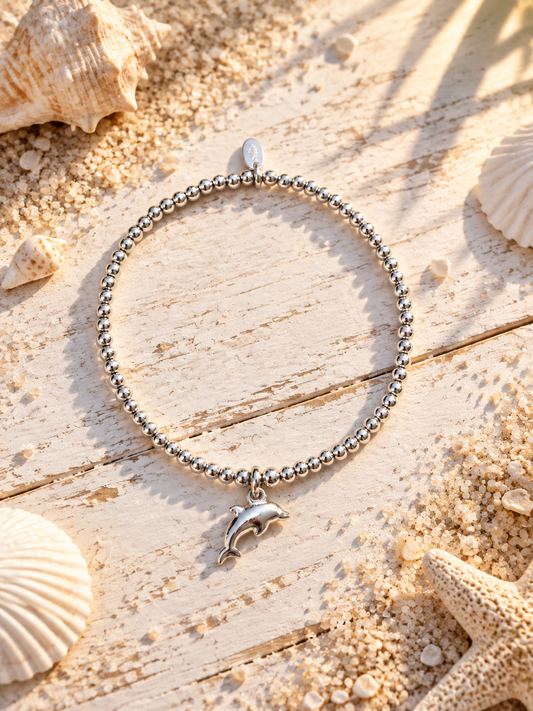 Silver Dolphin Bracelet