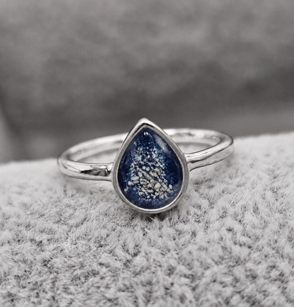 Teardrop Ashes Ring