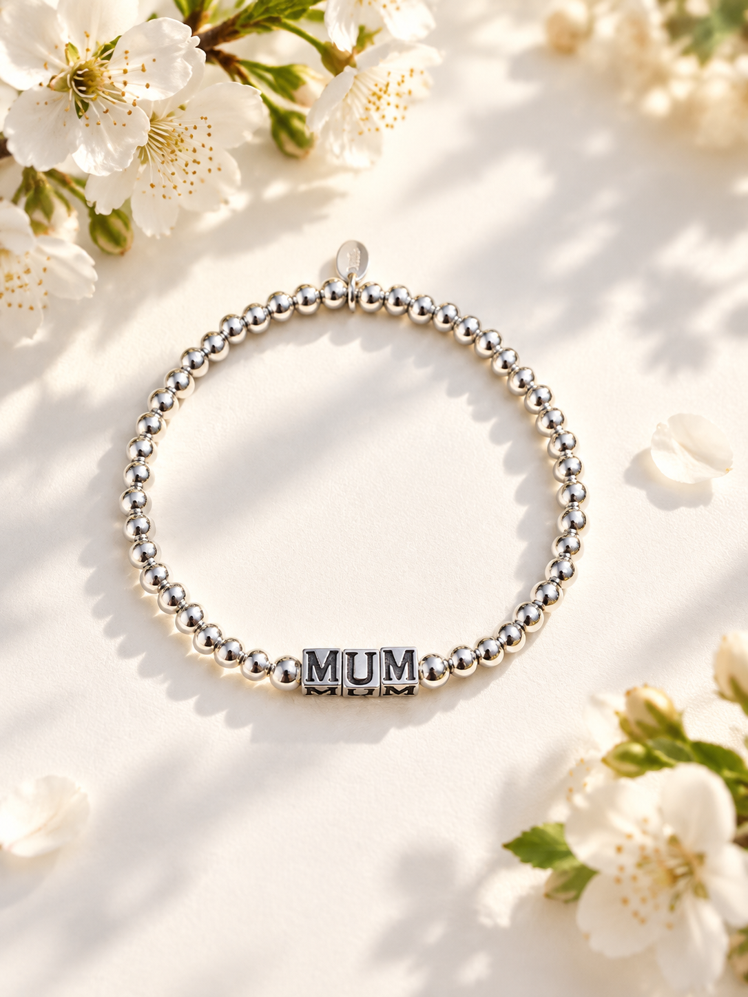Silver Mum Bracelet