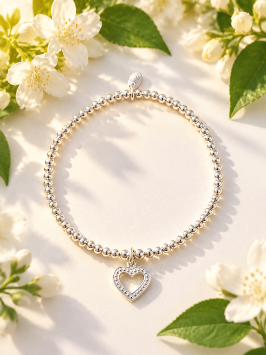 Dottie Open Heart Bracelet