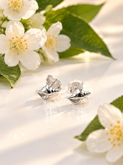 Seashell Stud Earrings