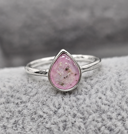 Teardrop Ashes Ring