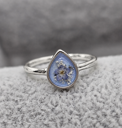 Teardrop Ashes Ring
