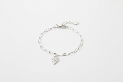 Always & Forever Handmade Heart Bracelet