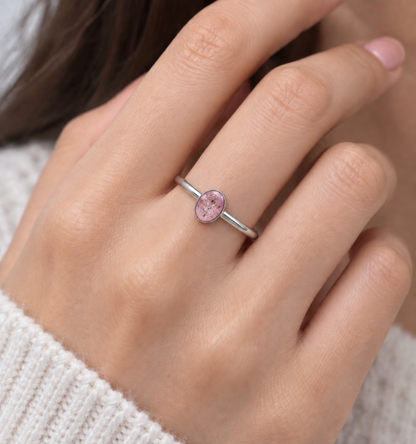 Oval Ashes Ring