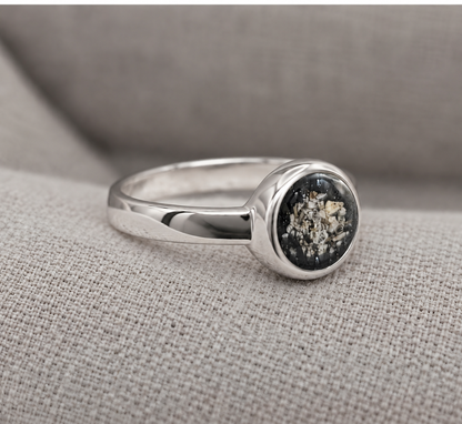 Large Round Ashes Ring