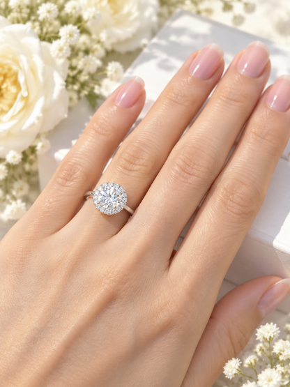 Moissanite Ring