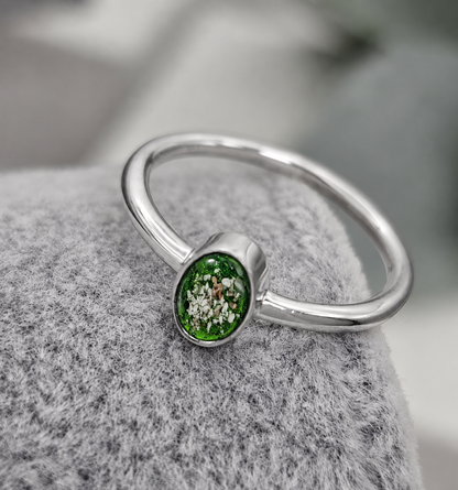 Oval Ashes Ring