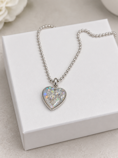 Heart Pendant Ashes Necklace