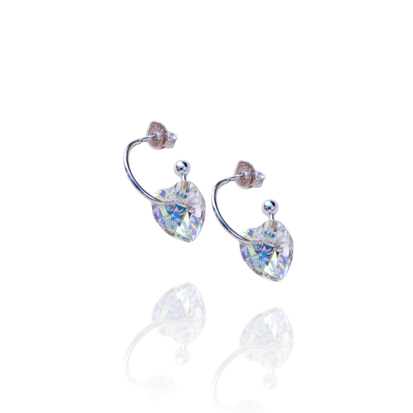 AB Crystal Hoop Earrings