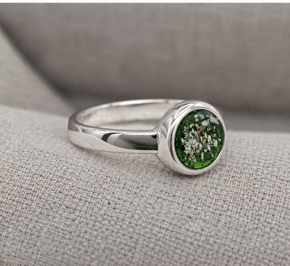 Large Round Ashes Ring