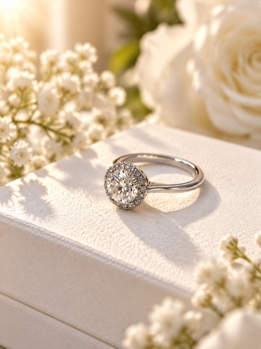 Moissanite Ring
