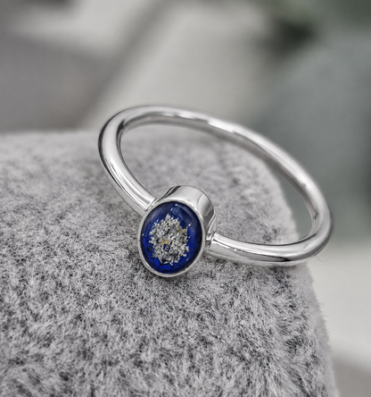 Oval Ashes Ring