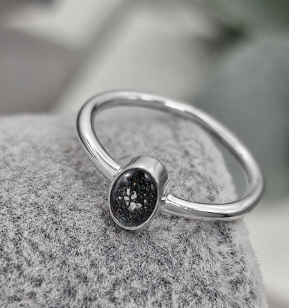 Oval Ashes Ring