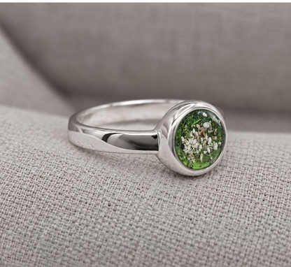 Large Round Ashes Ring