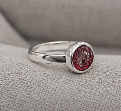 Large Round Ashes Ring