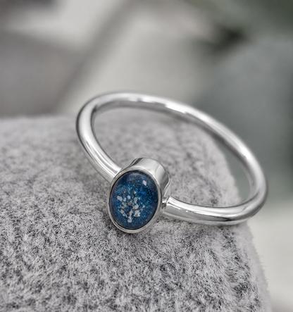 Oval Ashes Ring