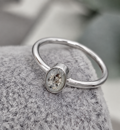 Oval Ashes Ring