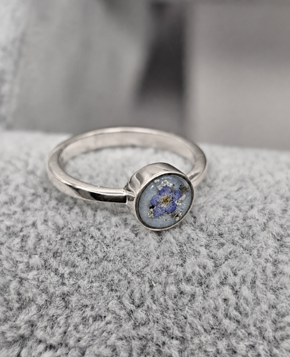 Small Round Ashes Ring