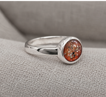 Large Round Ashes Ring