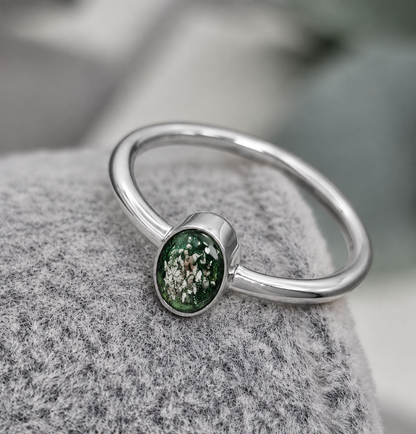 Oval Ashes Ring