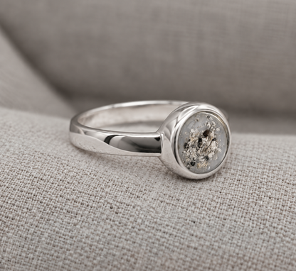 Large Round Ashes Ring