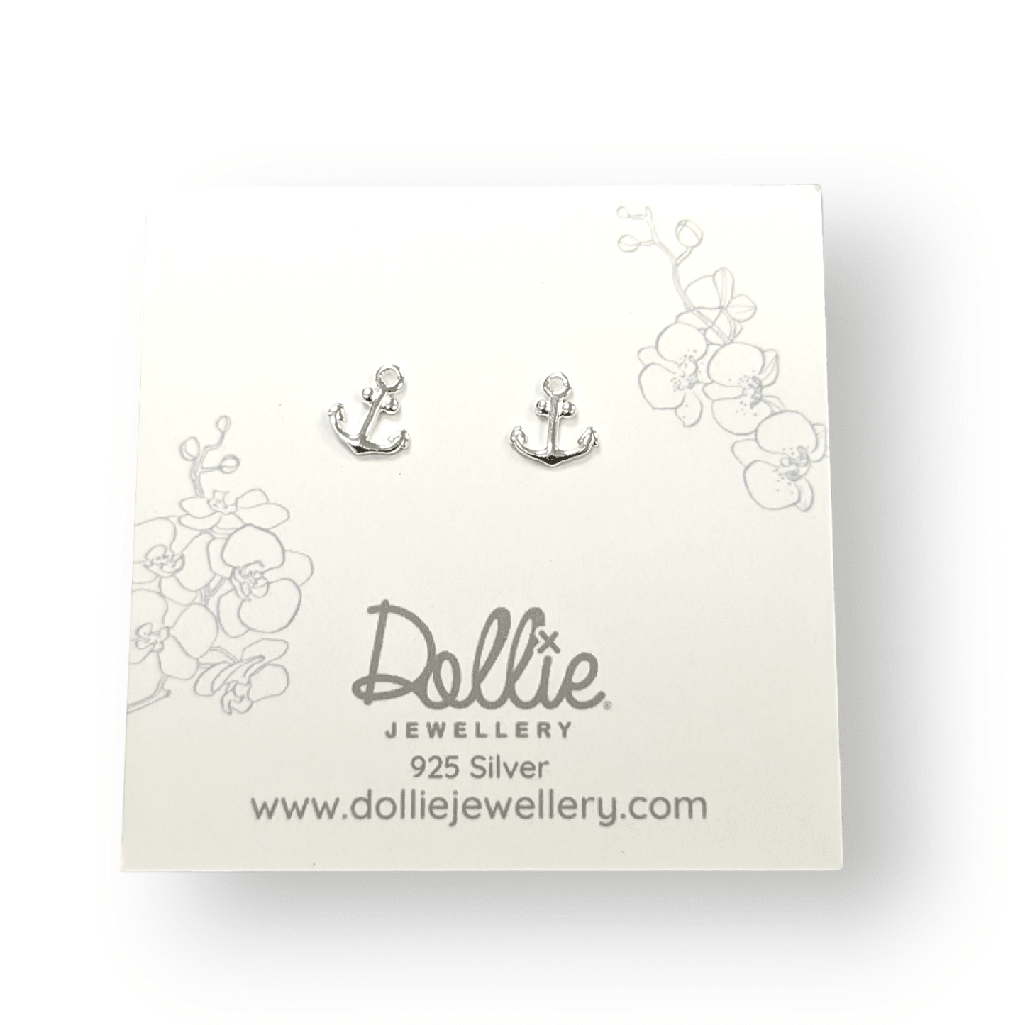 Anchor Studs Dollie Jewellery