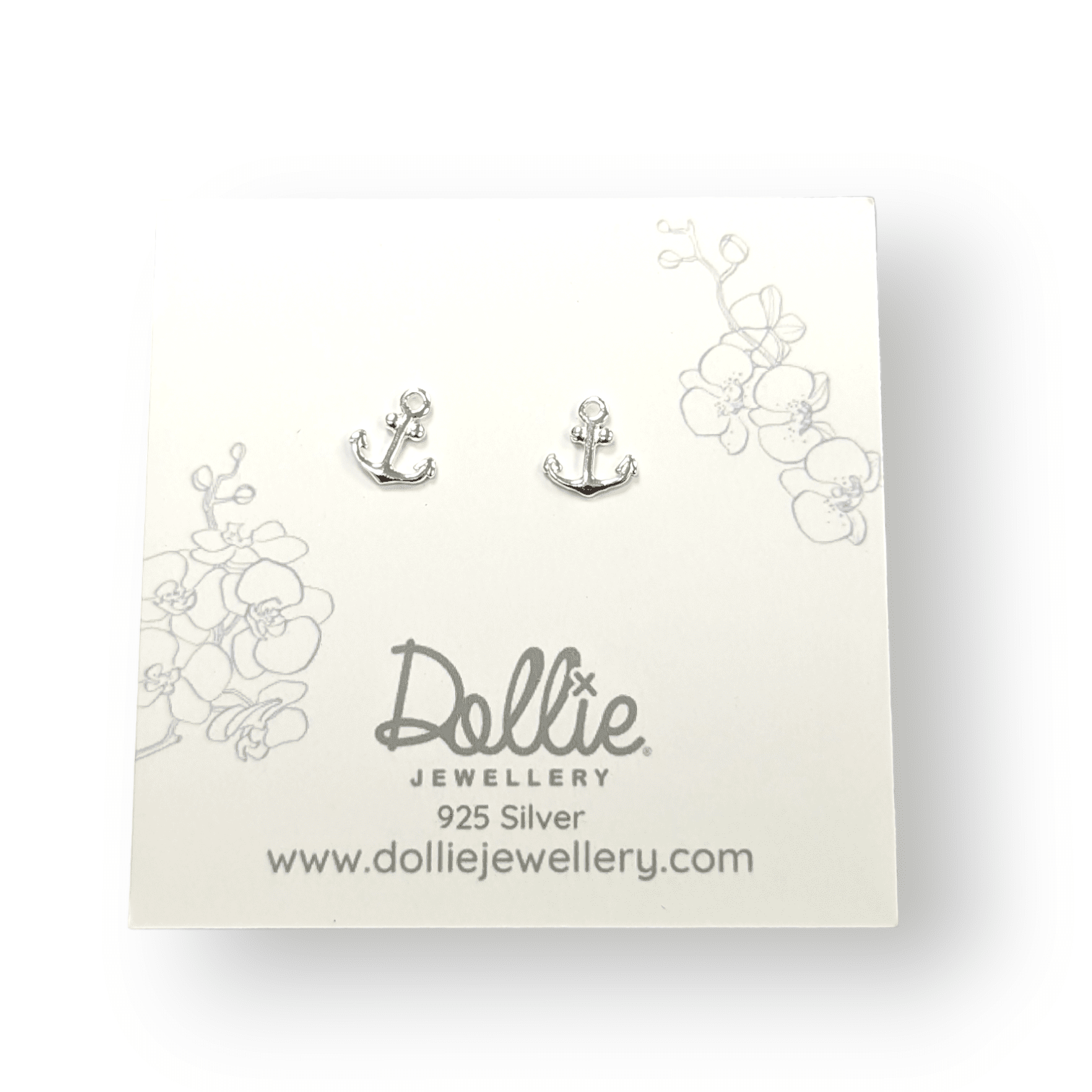 Anchor Studs Dollie Jewellery