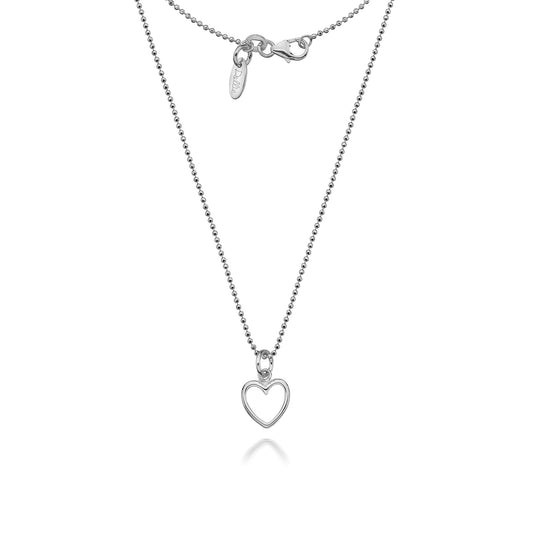 Annabelle Open Heart Necklace Dollie Jewellery