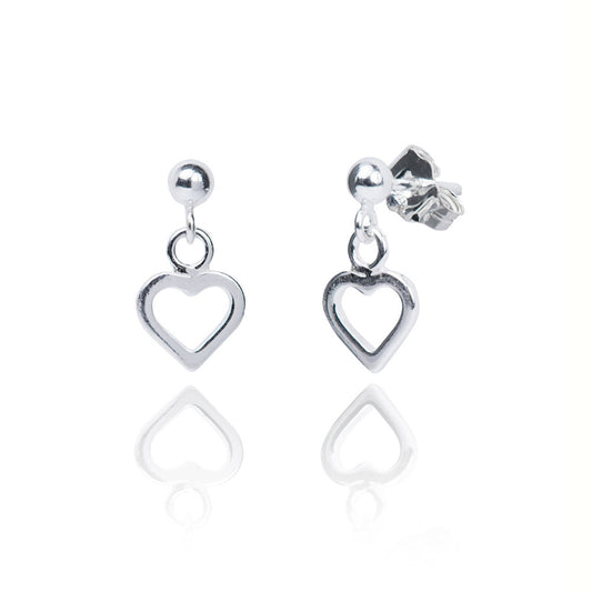 Annabelle Open Heart Earrings Dollie Jewellery