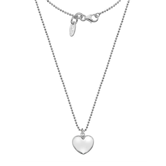 Chunky Heart Necklace Dollie Jewellery