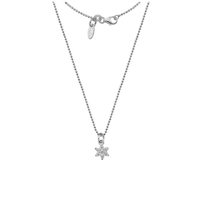 Flower Sparkle Necklace Dollie Jewellery