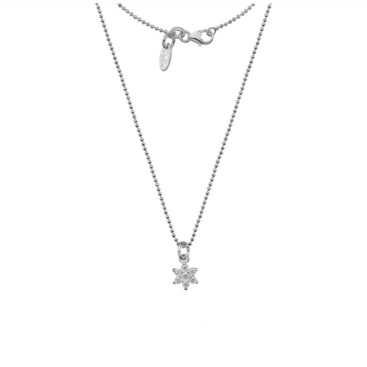 Flower Sparkle Necklace Dollie Jewellery