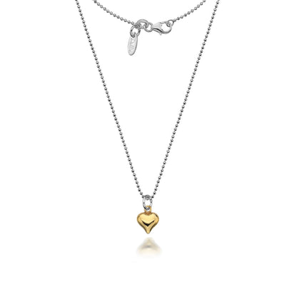 Gigi Golden Heart Necklace Dollie Jewellery