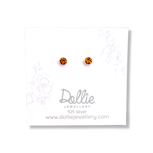 Golden Sunset Studs Dollie Jewellery