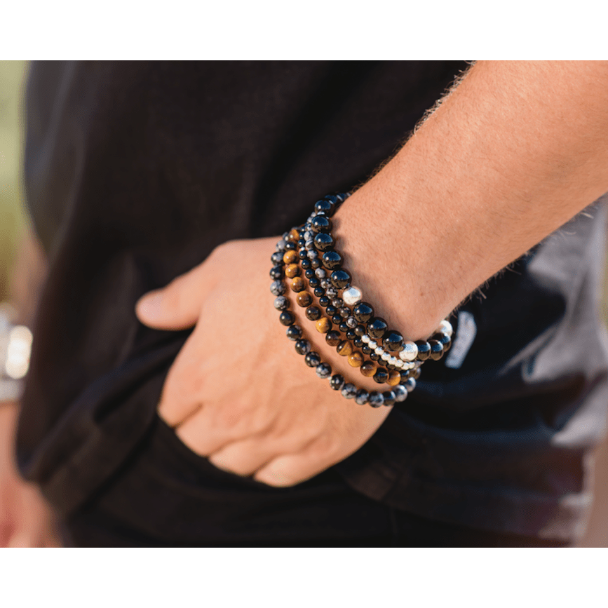 Mens Onyx Bracelet Dollie Jewellery