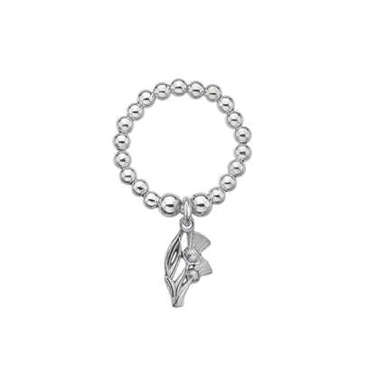 Scottish Thistle Ring Dollie Jewellery