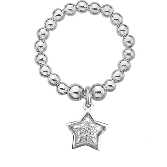 Star Sparkle Ring Dollie Jewellery