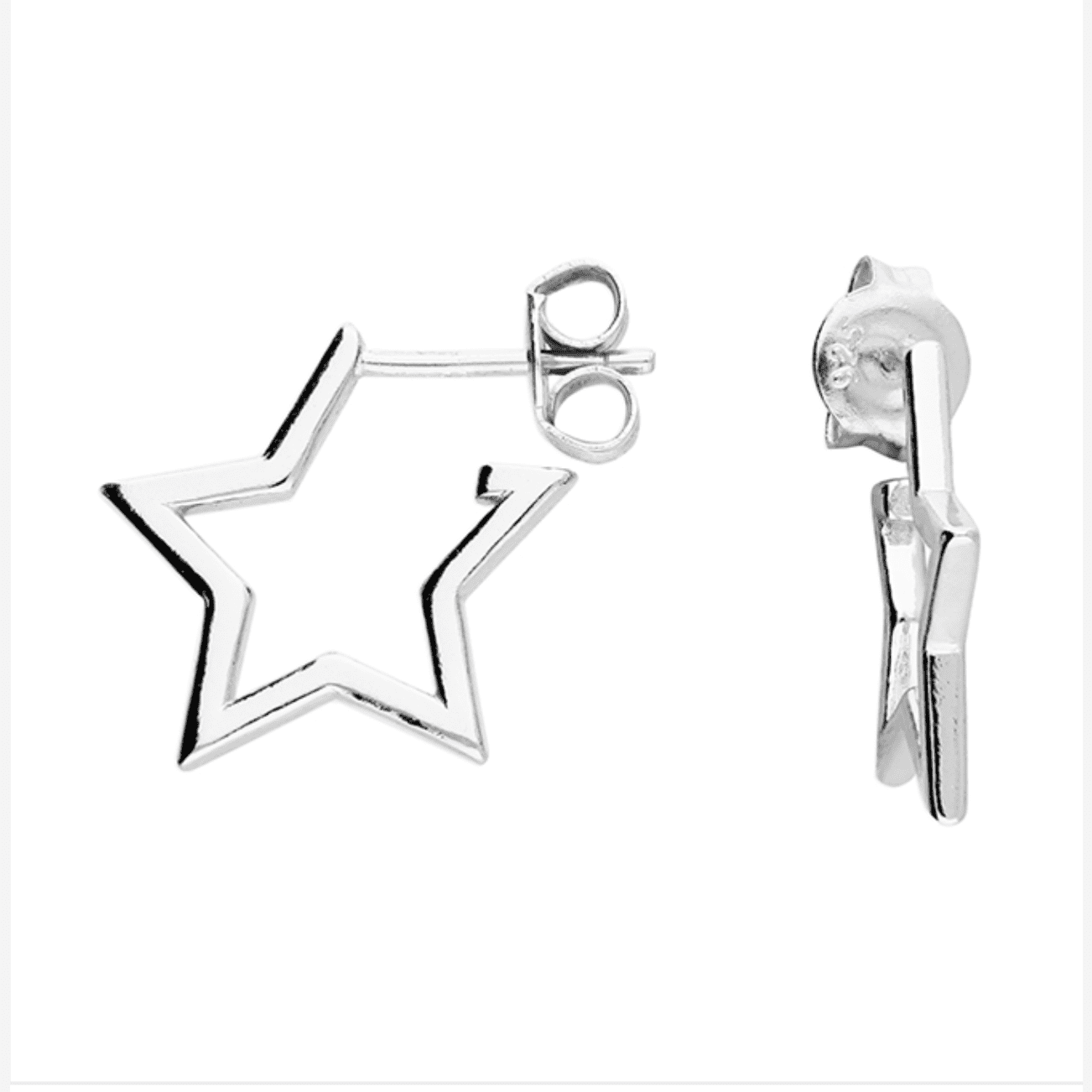 Super Star Hoop Earrings Dollie Jewellery