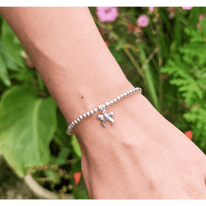 Taylor Silver Bow Bracelet Dollie Jewellery