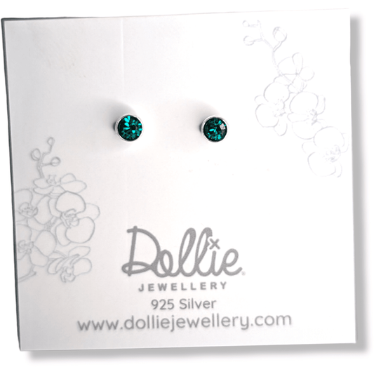 Winter Green Studs Dollie Jewellery